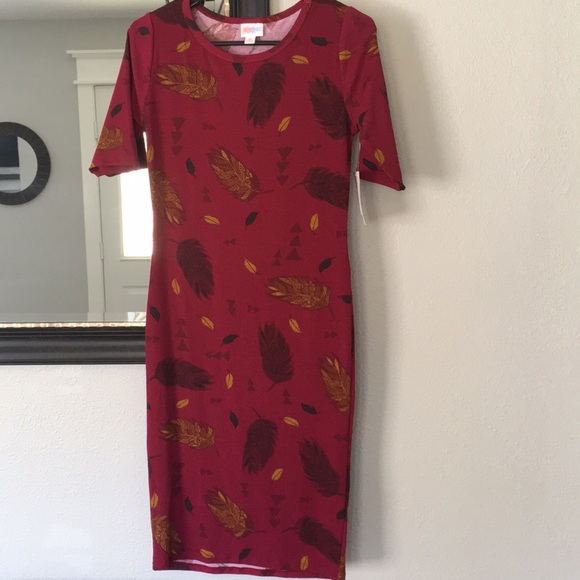🌿 Lularoe Julia XS - Picture 2 of 4